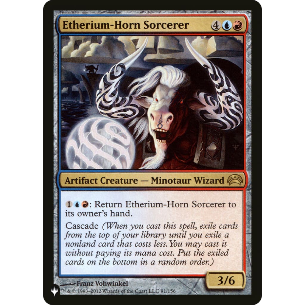 Etherium-Horn Sorcerer (PLST-PC2-91) - Single