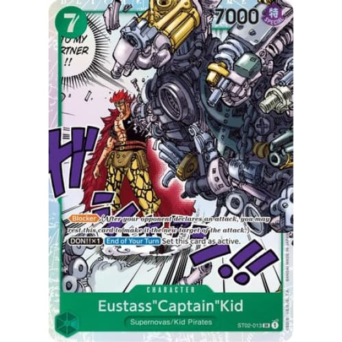 Eustass’Captain’Kid (013) ST02-013 SR Starter Deck 2: Worst