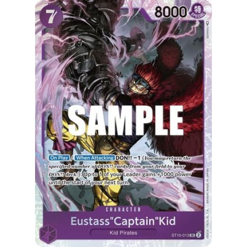 Eustass’Captain’Kid (013) ST10-013 SR Ultra Deck: The Three