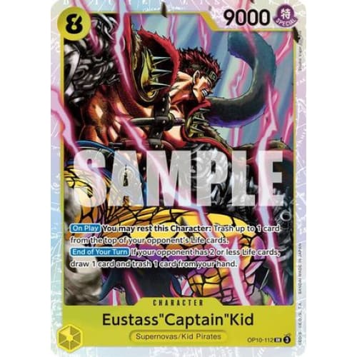 Eustass’Captain’Kid (112) OP10-112 SR Royal Blood Foil