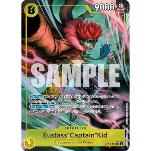 Eustass’Captain’Kid (112) (Parallel) OP10-112 SR Royal