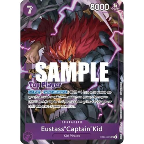 Eustass’Captain’Kid (CS 2023 Top Players Pack) ST10-013 SR