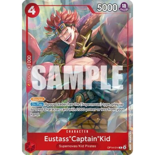 Eustass’Captain’Kid - OP14-014 (Dash Pack) R The Azure