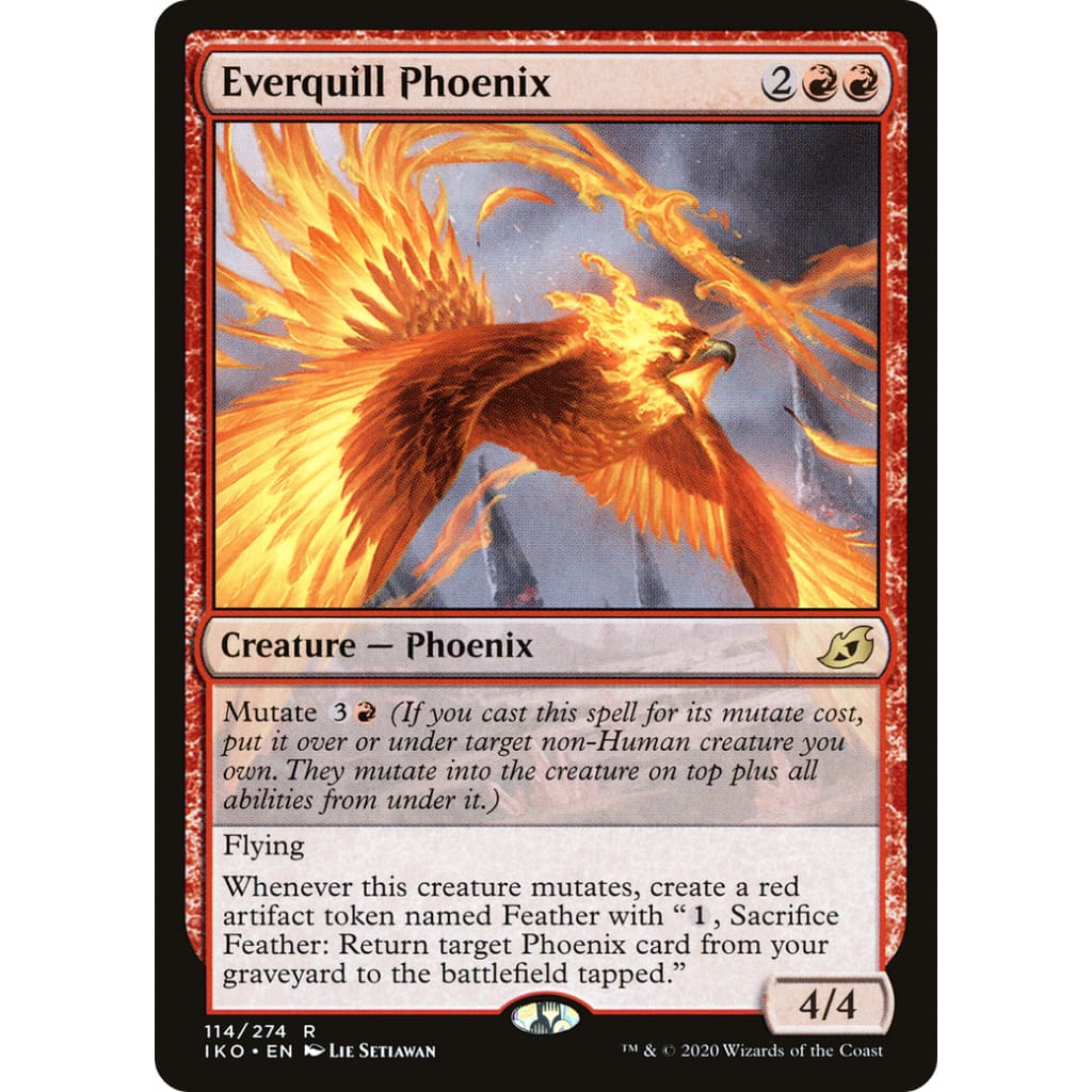 Everquill Phoenix (IKO-114) Foil - Single