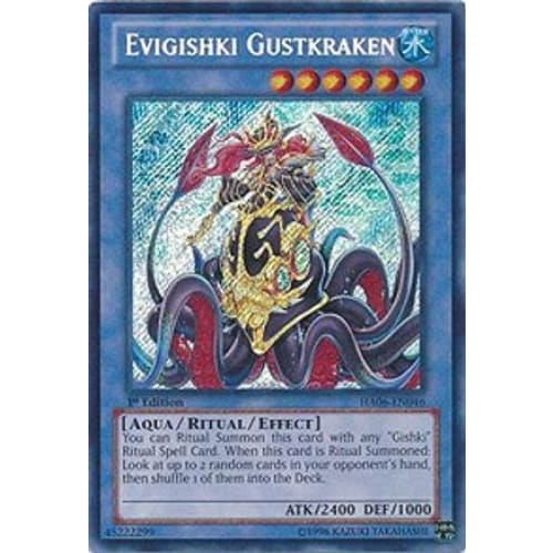 Evigishki Gustkraken (HA06-EN046) Secret Rare Unlimited