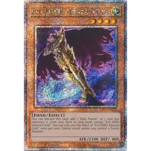 Evil HERO Adusted Gold (Quarter Century Secret Rare)