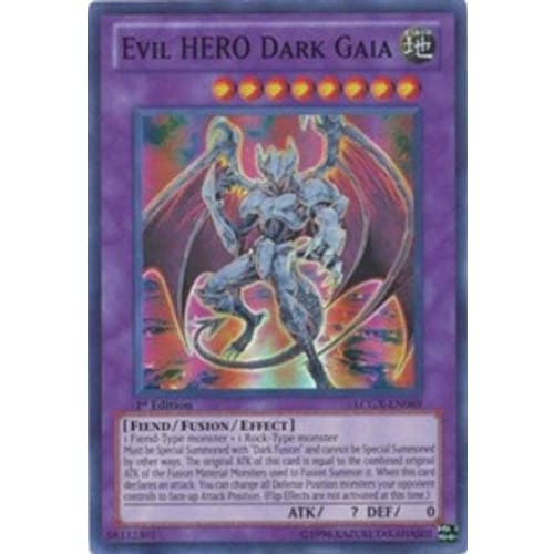 Evil HERO Dark Gaia (LCGX-EN069) Super Rare Unlimited