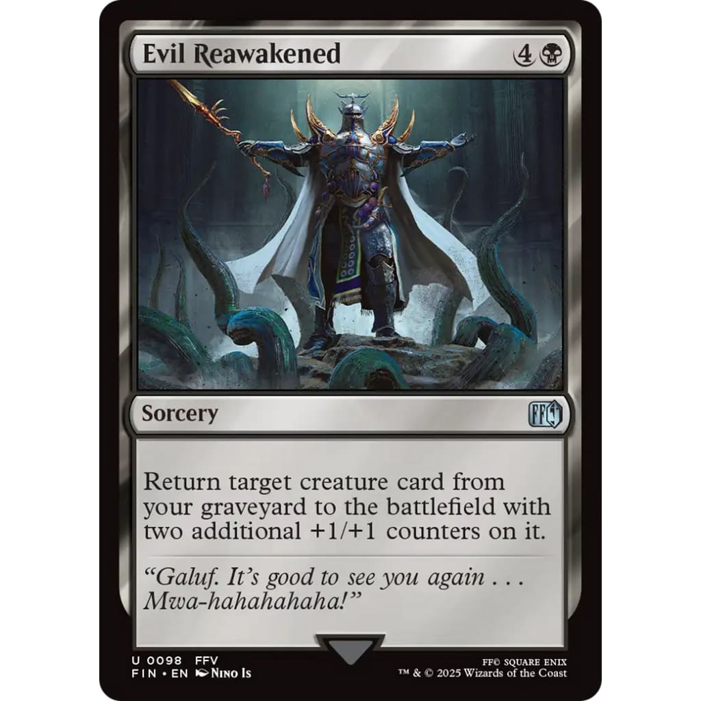 Evil Reawakened (FIN-098) Foil - Single