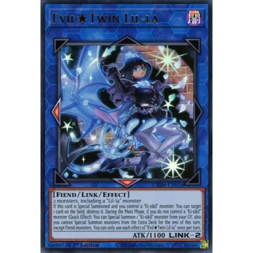 Evil Twin Lil-la (GEIM-EN016) Ultra Rare 1st Edition