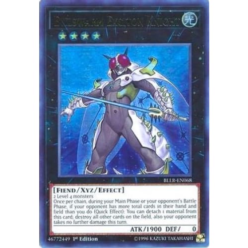 Evilswarm Exciton Knight (BLLR-EN068) Ultra Rare 1st