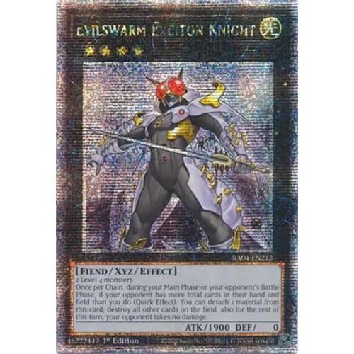 Evilswarm Exciton Knight (Quarter Century Secret Rare)