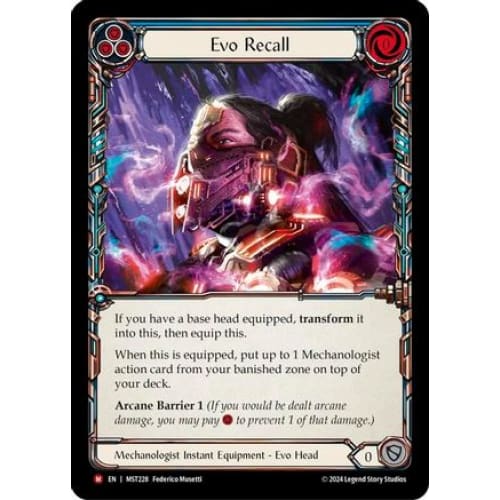 Evo Recall (PART THE MISTVEIL) Cold Foil - Single