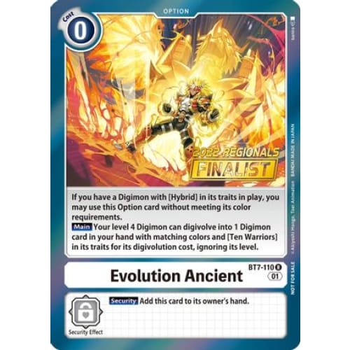 Evolution Ancient (2022 Championship Offline Regional)