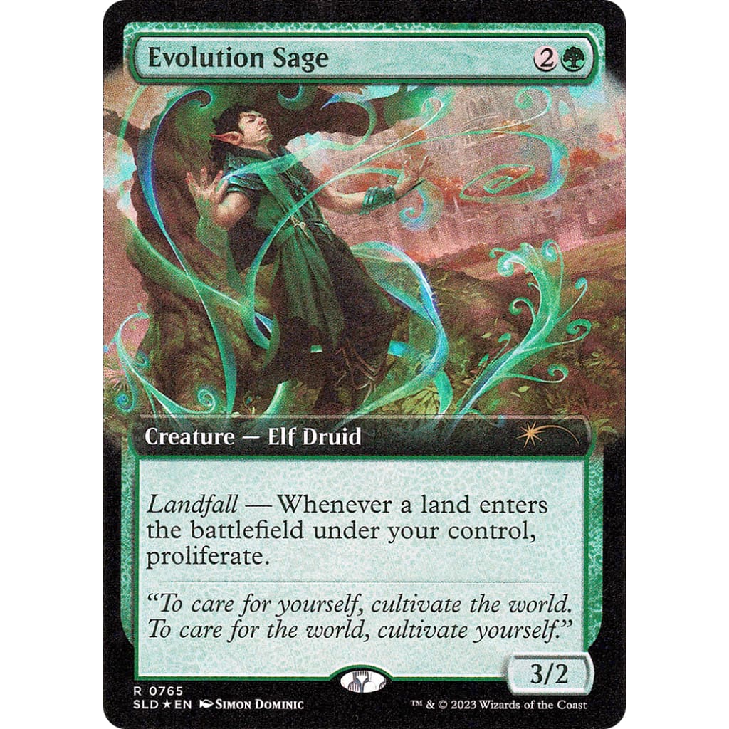 Evolution Sage (SLD-765): (Extended Art) Foil - Single