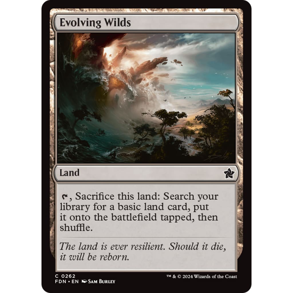 Evolving Wilds (FDN-262) - Single