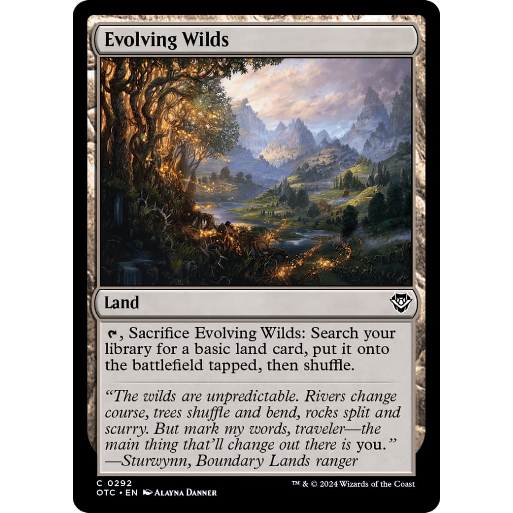 Evolving Wilds (OTC-292) - Single