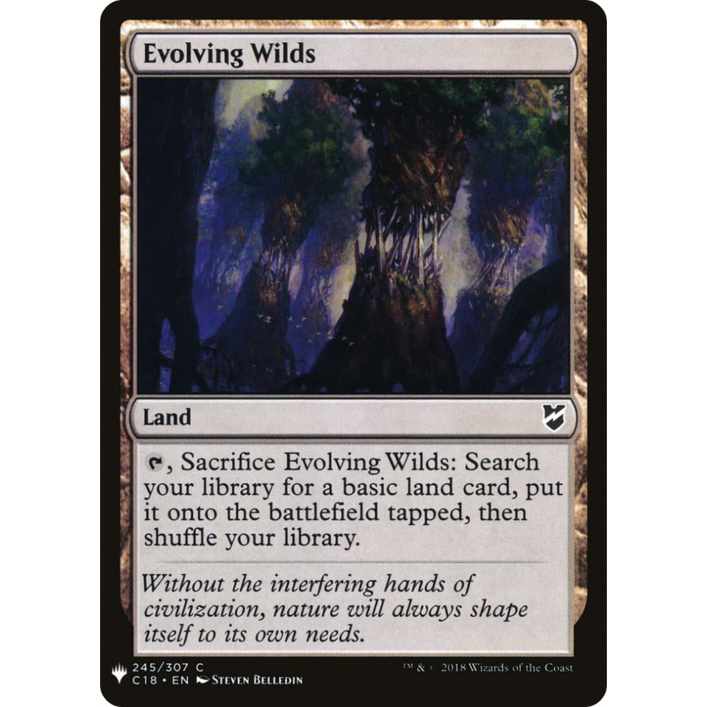 Evolving Wilds (PLST-C18-245) - Single