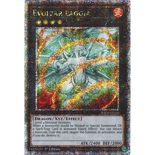 Evolzar Laggia (Quarter Century Secret Rare) - RA04-EN160