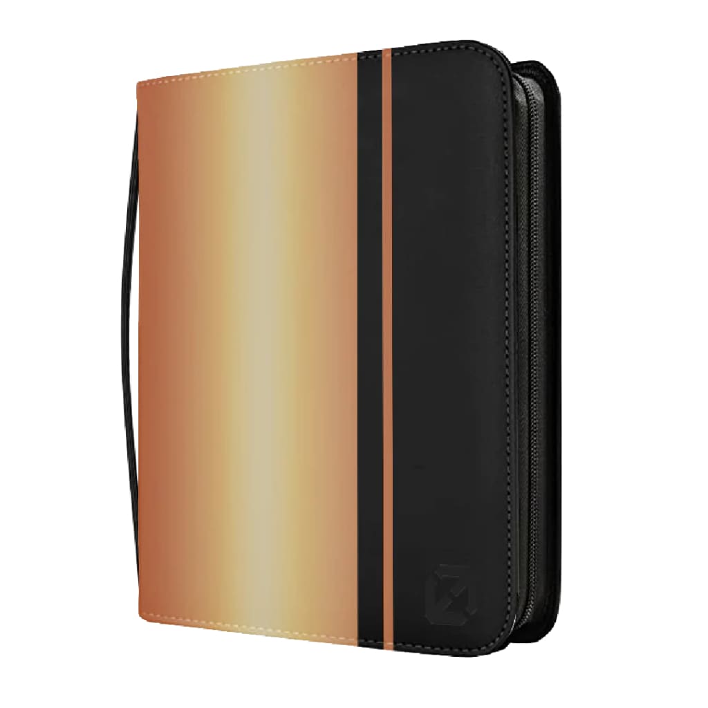 EVORETRO Top Loader Binder 3x3 216 Card holder - Black-Gold