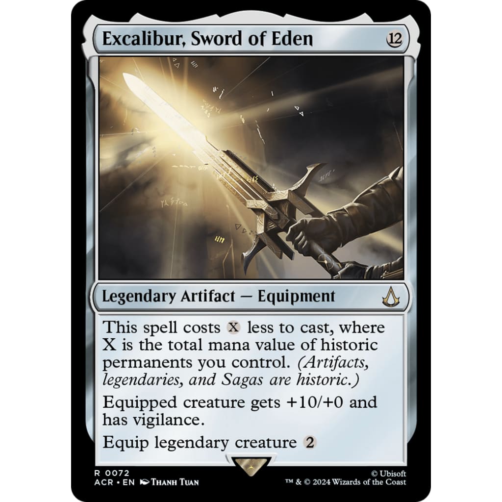 Excalibur Sword of Eden (ACR-072) Foil - Single