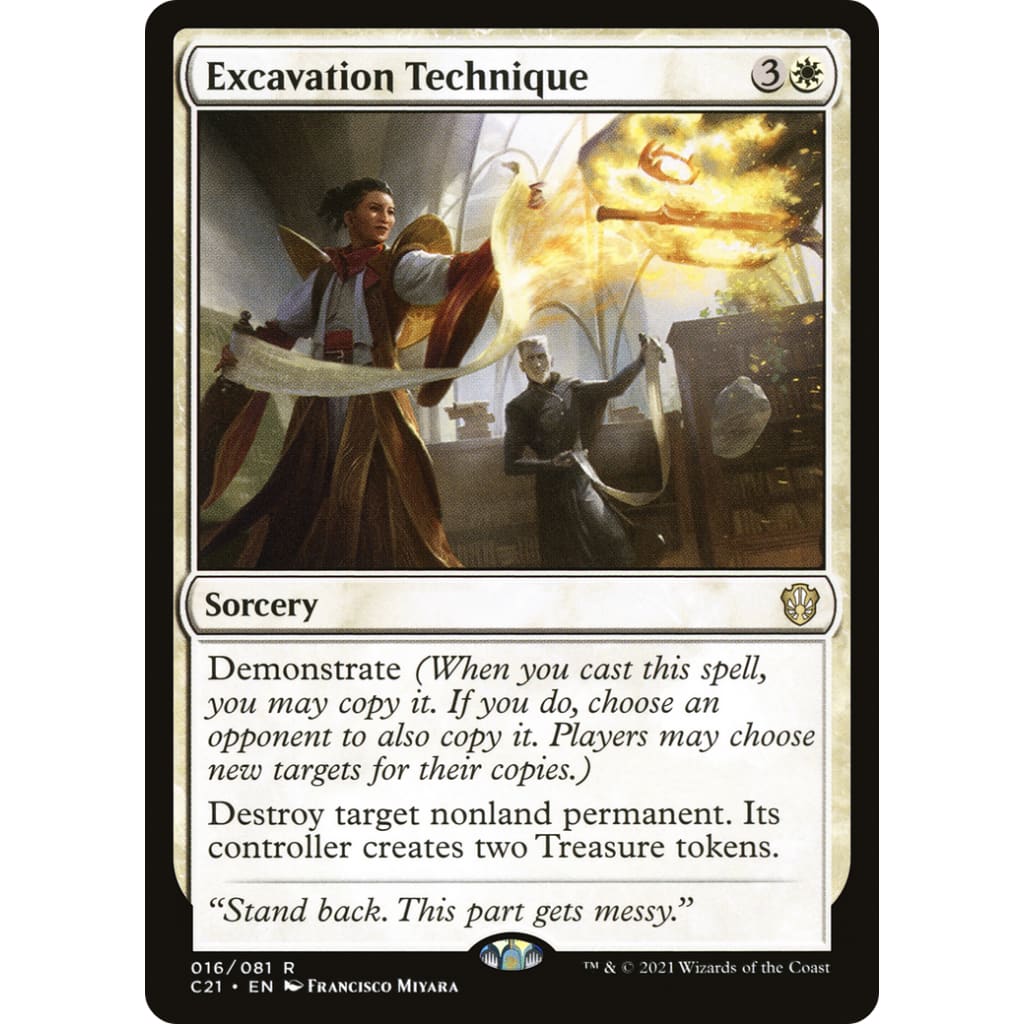 Excavation Technique (C21-016) - Single