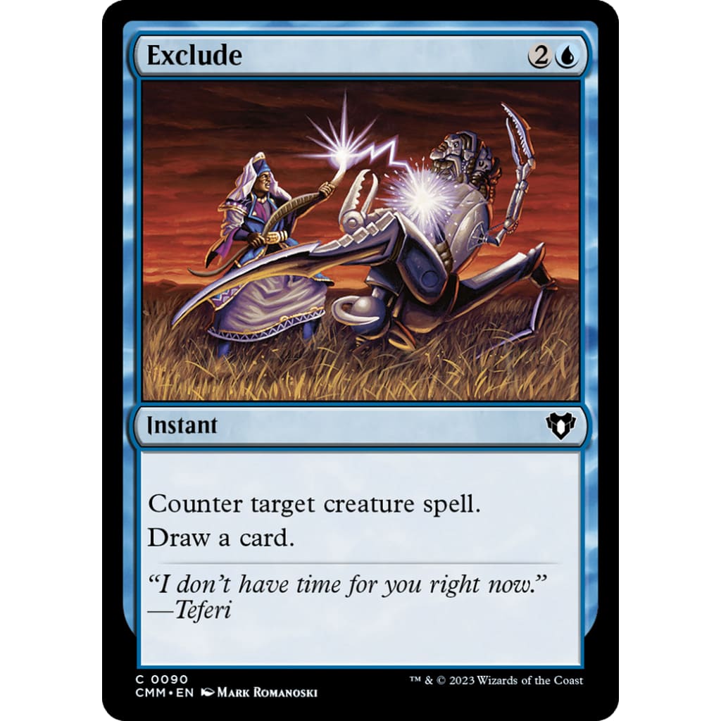 Exclude (CMM-090) - Single