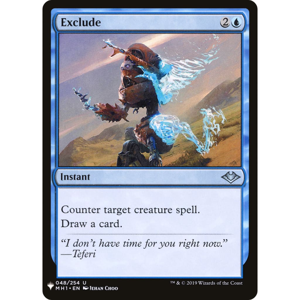 Exclude (PLST-MH1-48) - Single