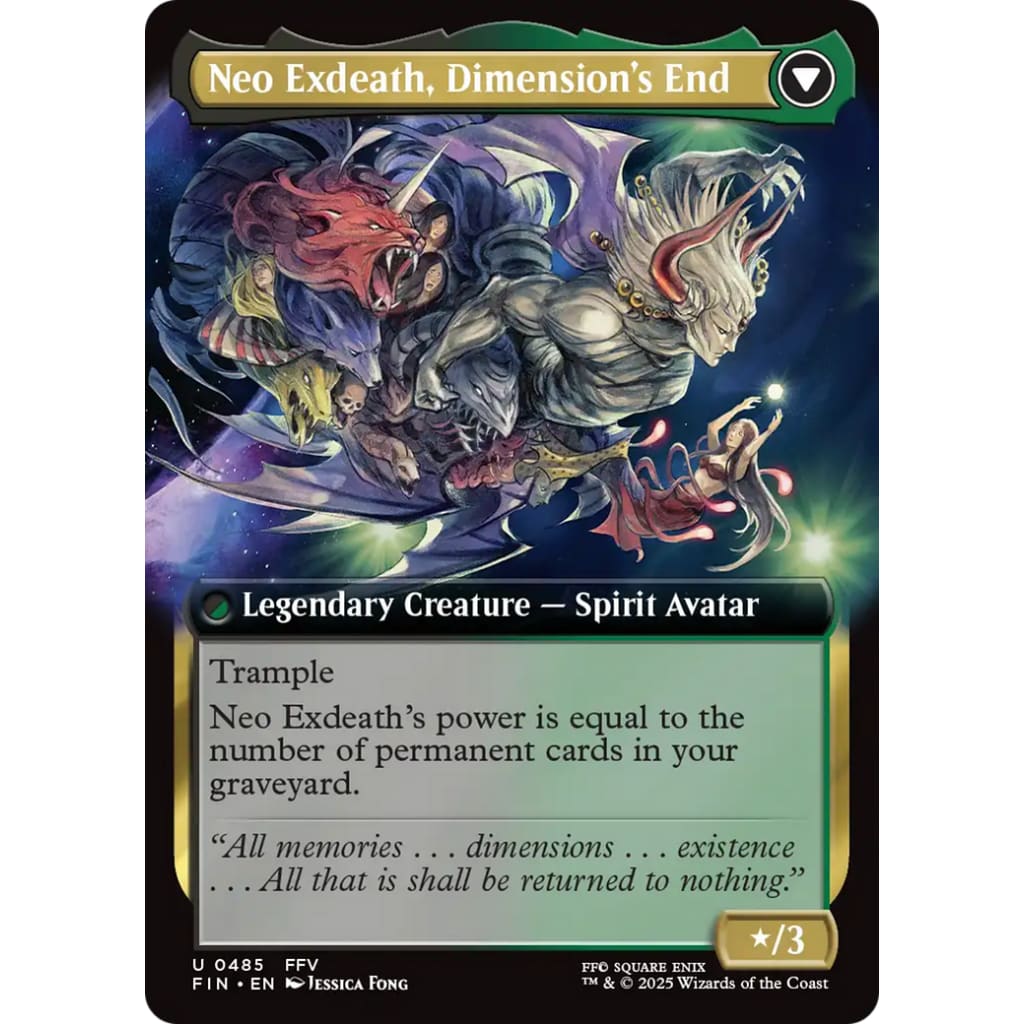 Exdeath Void Warlock // Neo Dimension’s End (FIN-485):