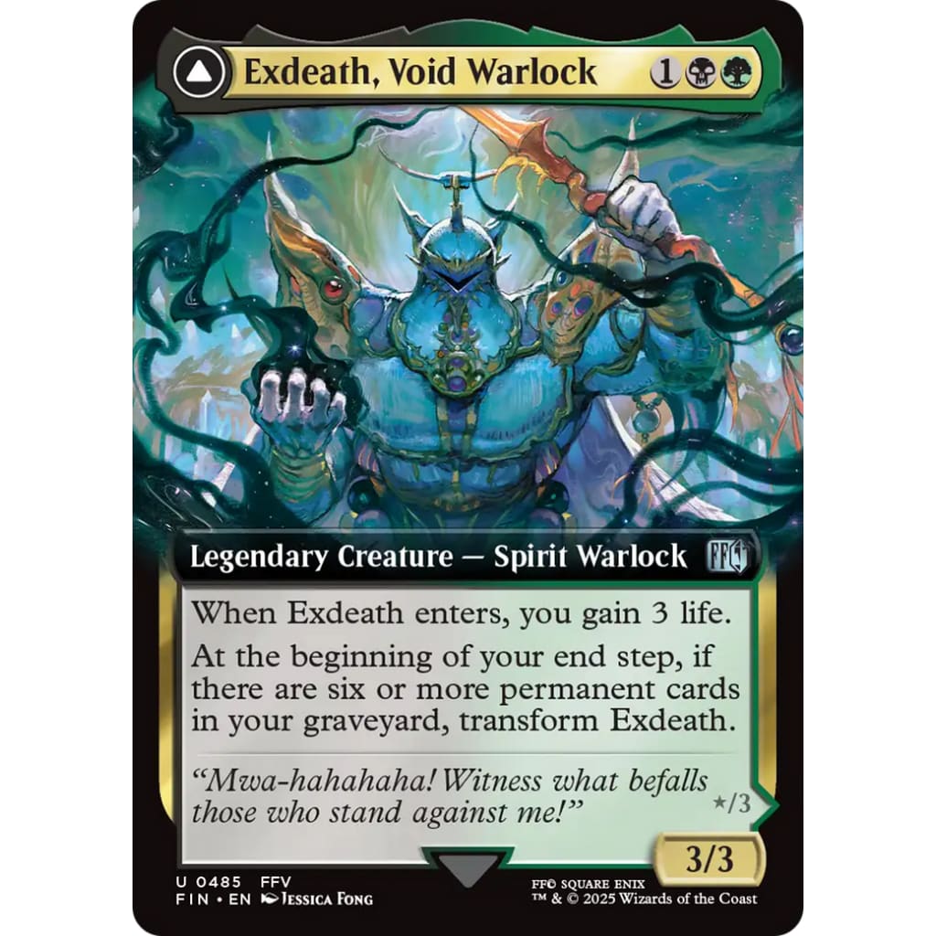 Exdeath Void Warlock // Neo Dimension’s End (FIN-485):