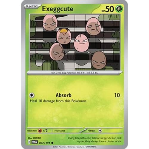 Exeggcute (2) Common - Single