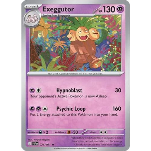 Exeggutor (24) Rare Classic Holofoil - Single