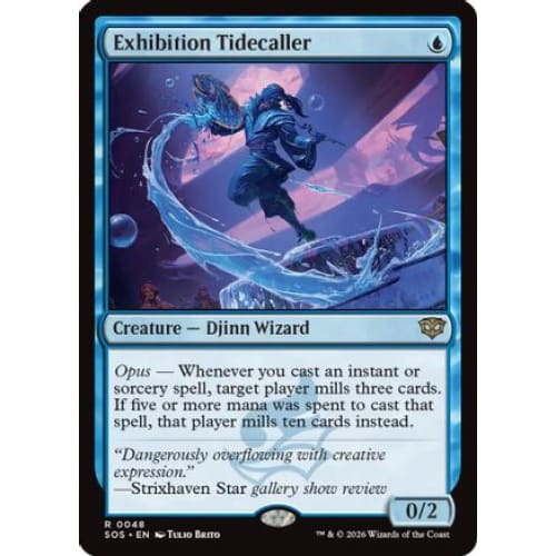 Exhibition Tidecaller (SOS-048) Foil - Single