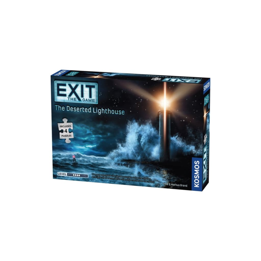 Exit: The Deserted Lighthouse w/ Puzzle - Board Games
