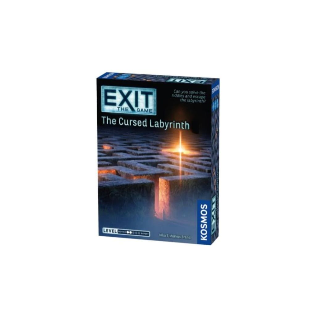 Exit The Game Cursed Labyrinth - Board Games