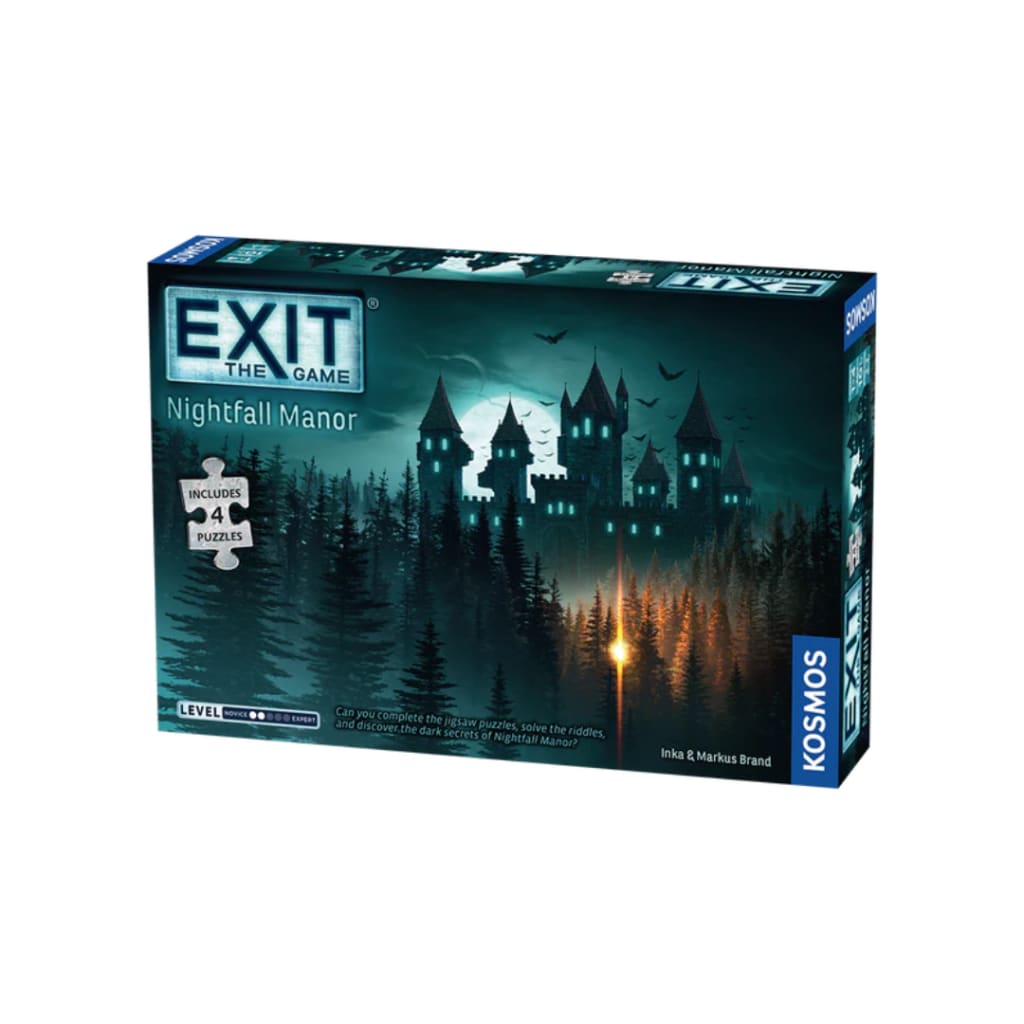 Exit The Game - Nightfall Manor with Puzzle - Board Games