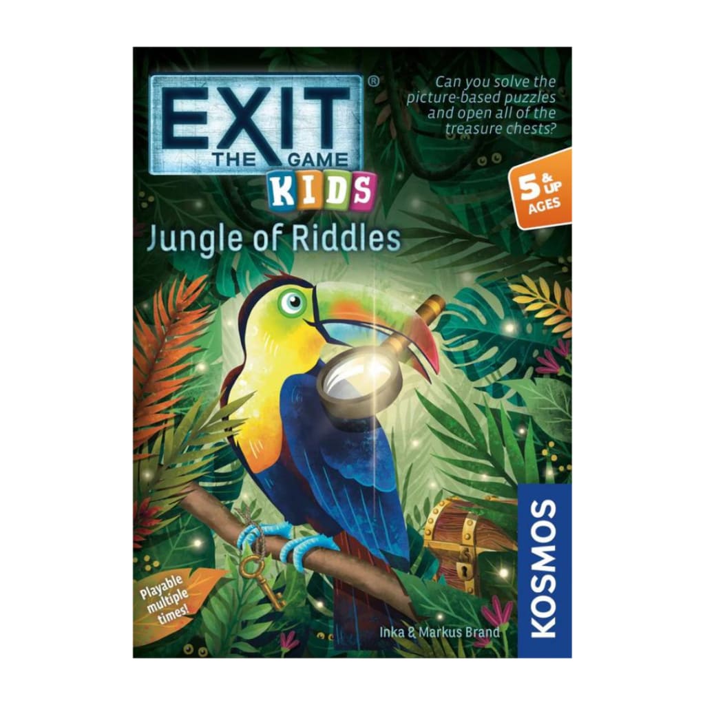 Exit: Kids Jungle Of Riddles - Board Games