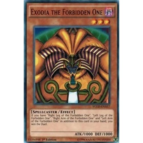 Exodia the Forbidden One (A) (YGLD-ENA17) Ultra Rare