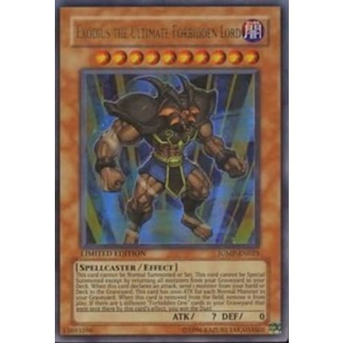 Exodius the Ultimate Forbidden Lord (JUMP-EN025) Ultra Rare