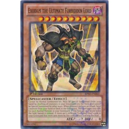 Exodius the Ultimate Forbidden Lord (Mosaic Rare)