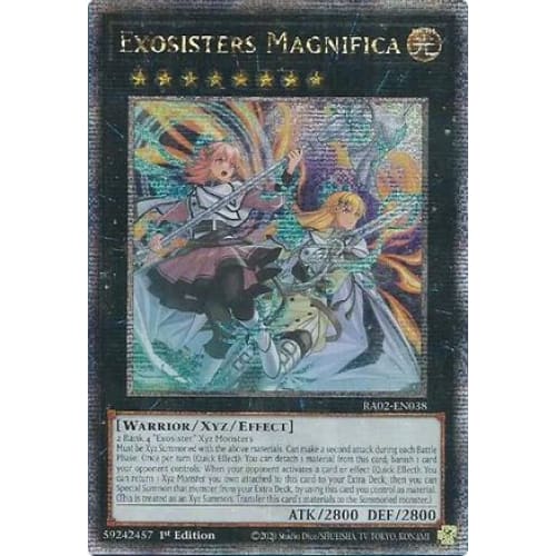 Exosisters Magnifica (Quarter Century Secret Rare)