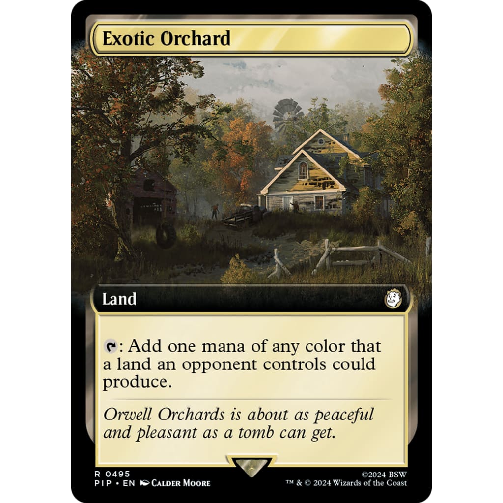 Exotic Orchard (PIP-495): (Extended Art) Foil - Single