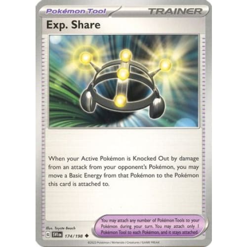 Exp. Share (174) Reverse Holofoil Uncommon - Single