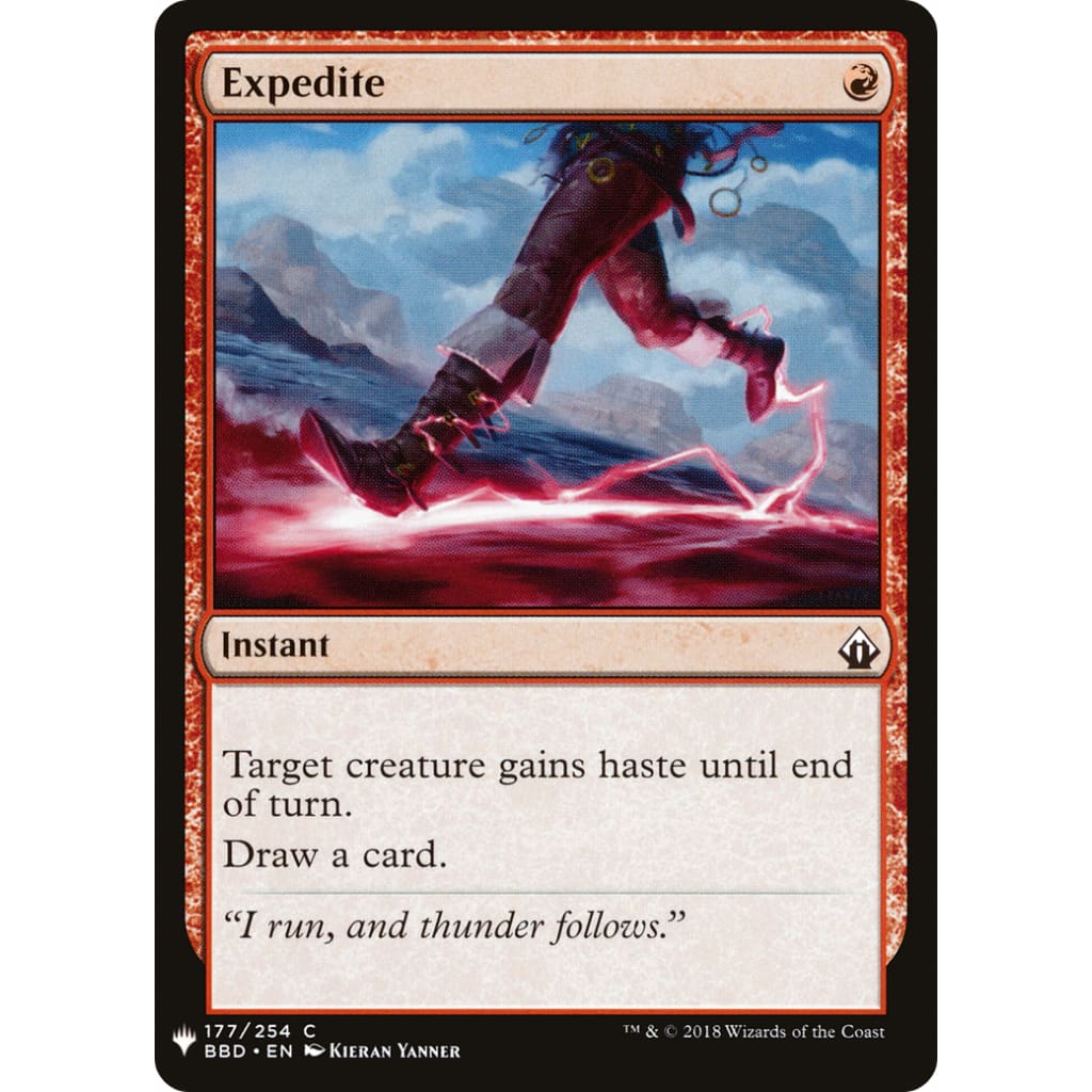 Expedite (PLST-BBD-177) - Single