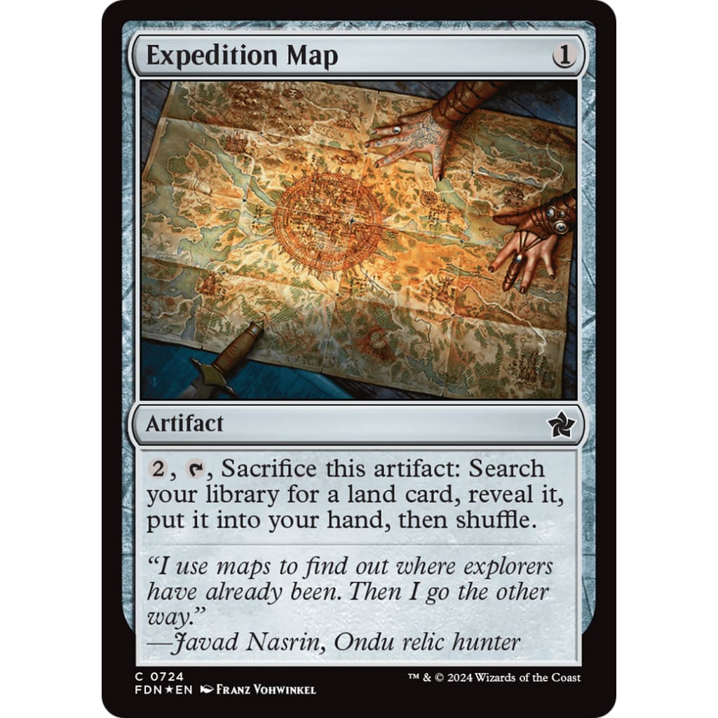 Expedition Map (FDN-724) Foil - Single