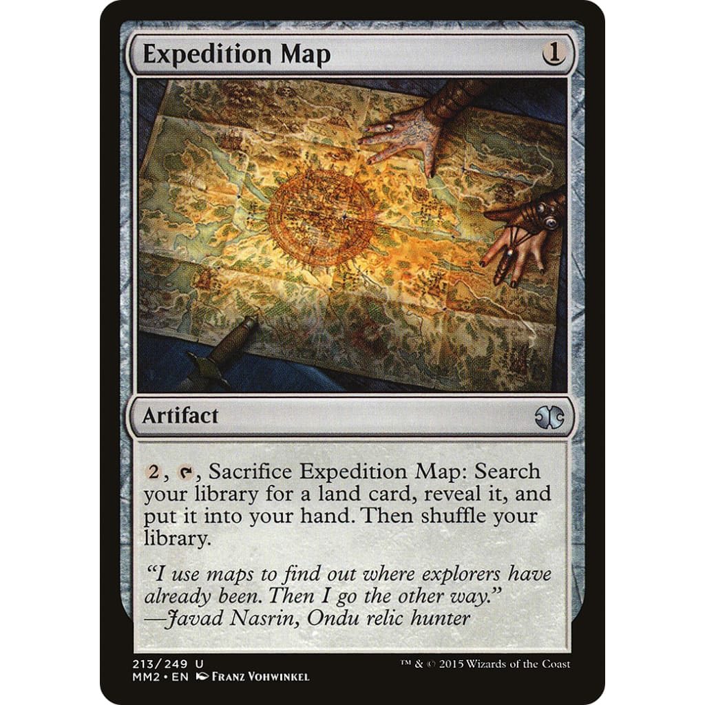 Expedition Map (MM2-213) Foil - Single