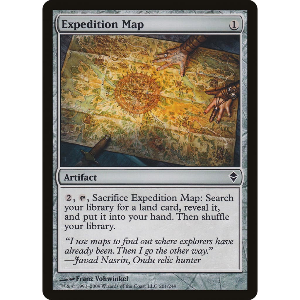 Expedition Map (ZEN-201) Foil - Single