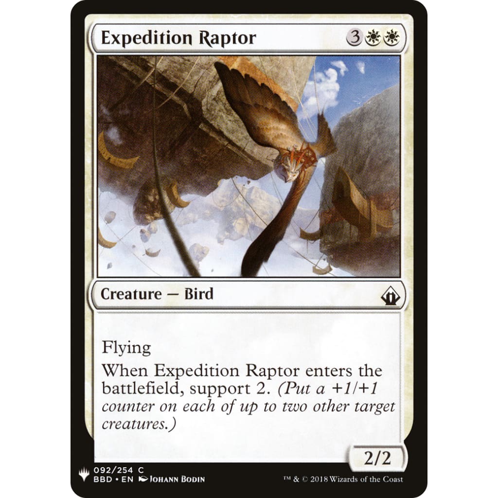 Expedition Raptor (PLST-BBD-92) - Single