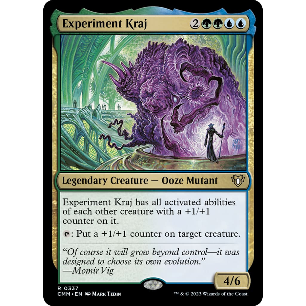 Experiment Kraj (CMM-337) Foil - Single