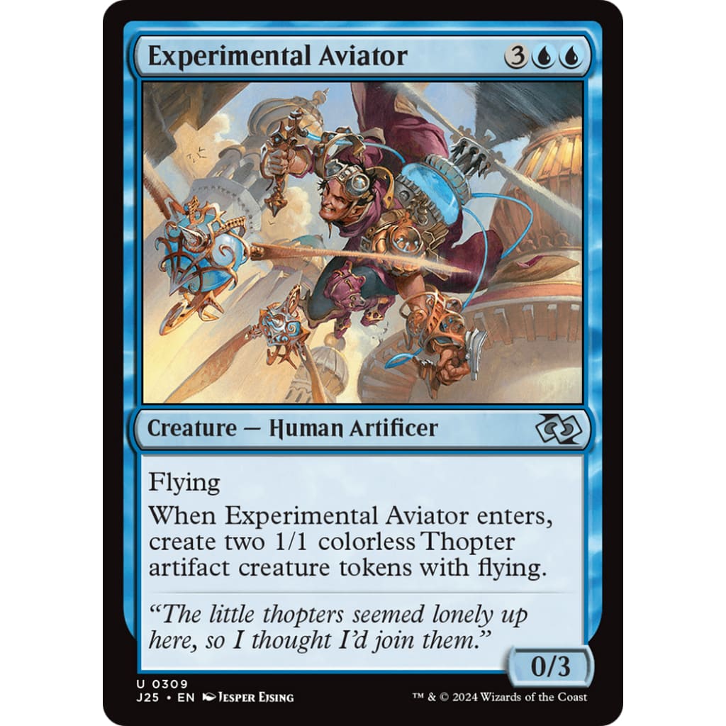 Experimental Aviator (J25-309) - Single