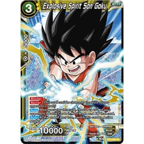 Explosive Spirit Son Goku (Cross Worlds) - Single